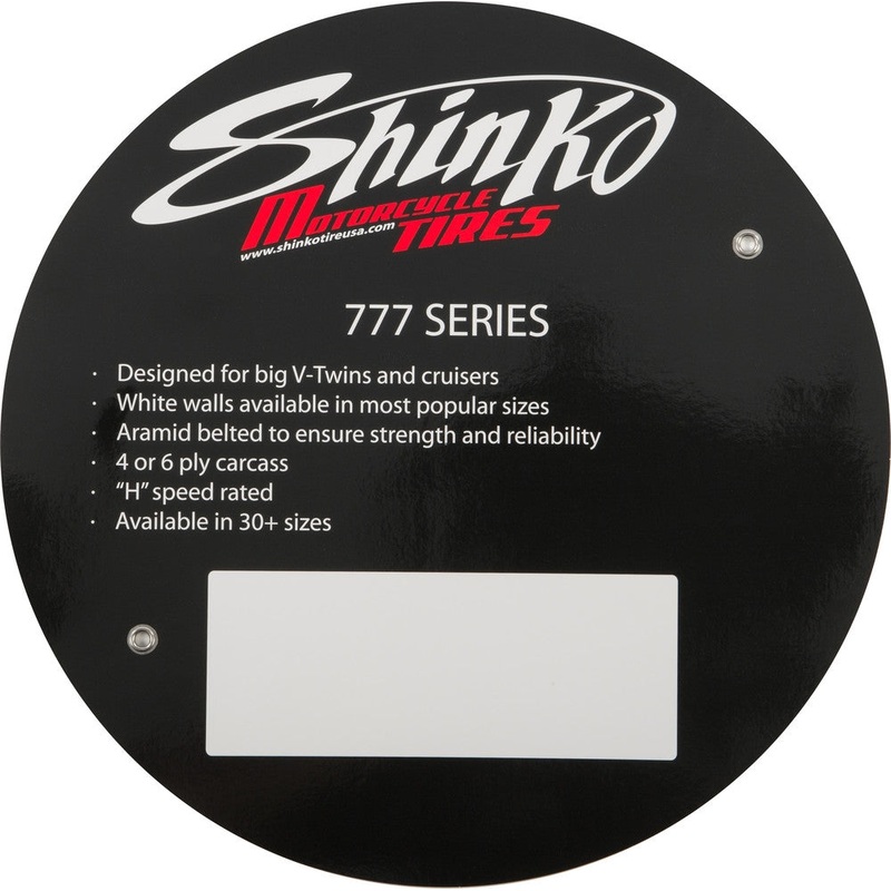 Shinko 777 Tire Sign 777 INSERT