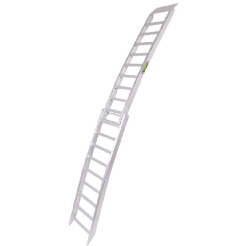 Motorsport Products Arched Aluminum Folding Ramp – 7ft. x 10/12in. 91-4300