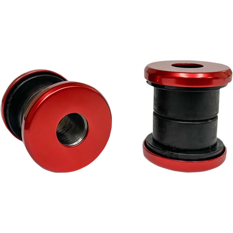 Pro-One Performance Handlebar Riser Damper Kit – Red Anodized 103070R