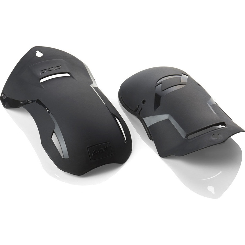 POD KX 2.0 Impact Guard Set for K4/K8 Knee Brace – Left – Black KP250-001-OS