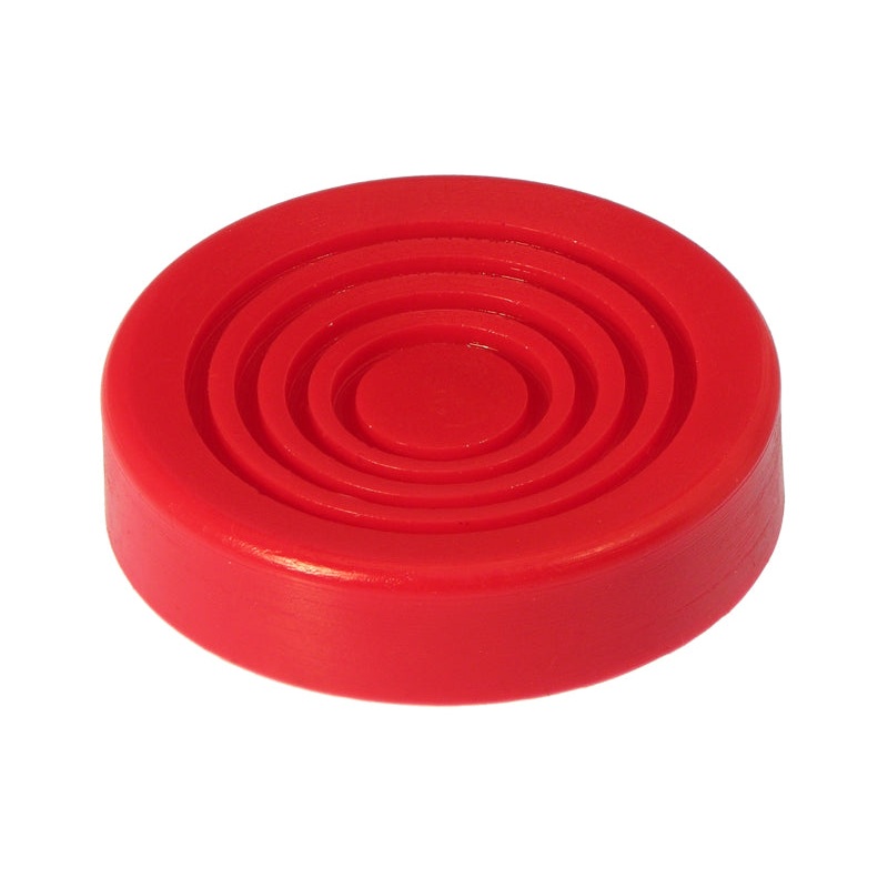 Prothane Universal Jack Pad 3in Diameter Model – Red