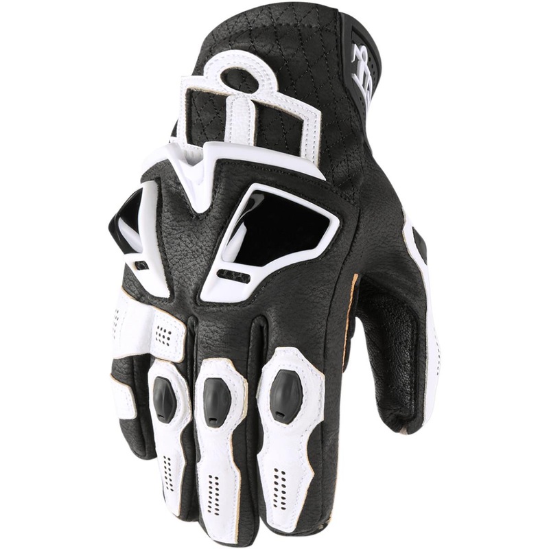 Icon Hypersport Short Gloves Small Blue
