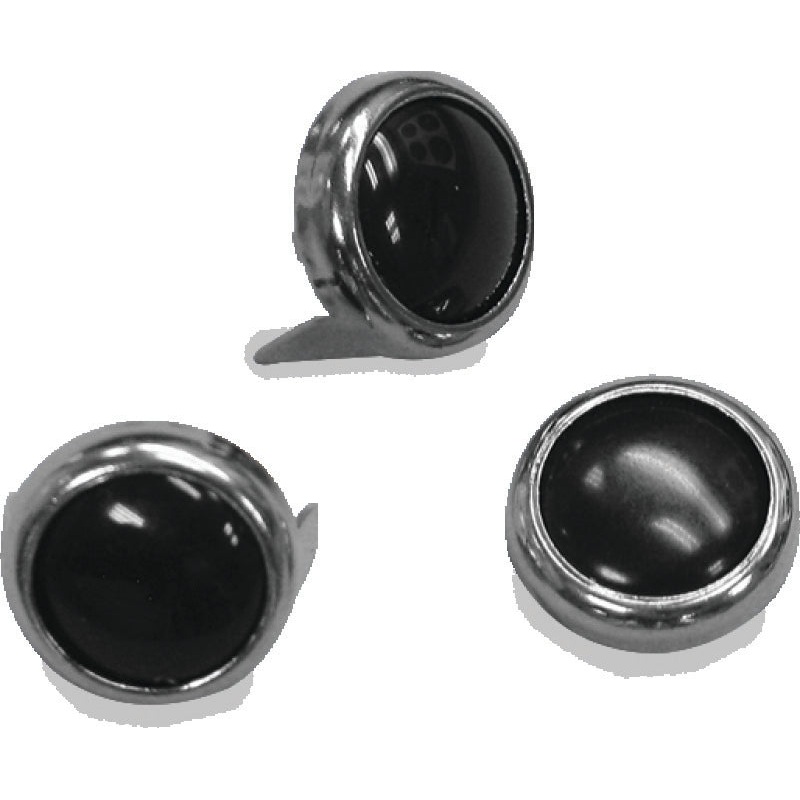 Mustang Studs 12.5mm (Bag of 10) – Black