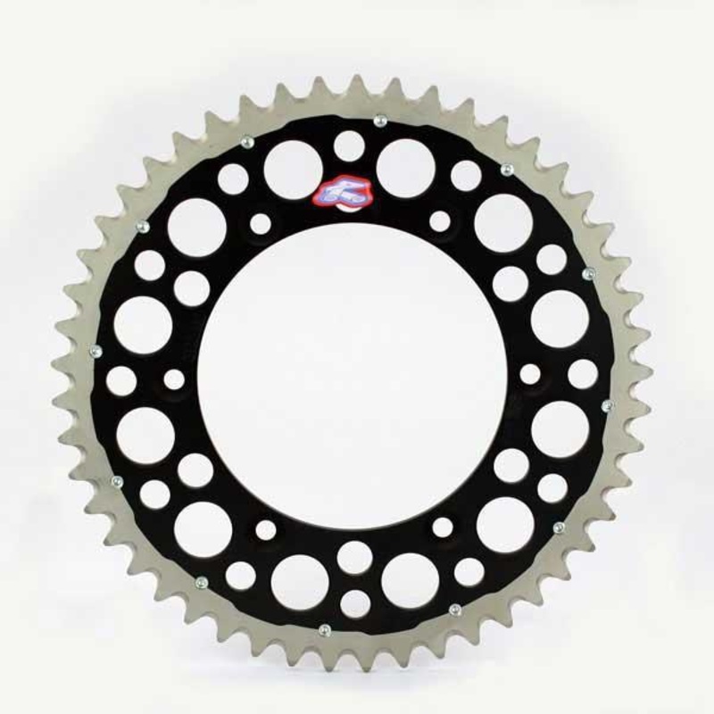 Renthal Twinring Heavy Duty Rear Sprocket – Black – 49T 1500-520-49GPBK