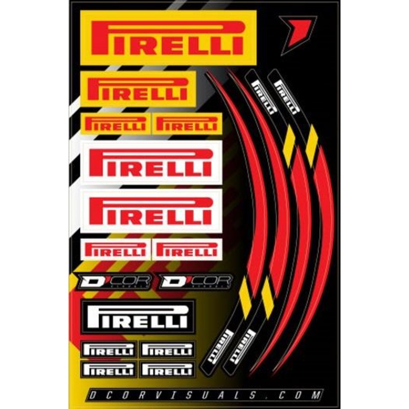 DCOR Rim Decal – Pirelli 40-90-119
