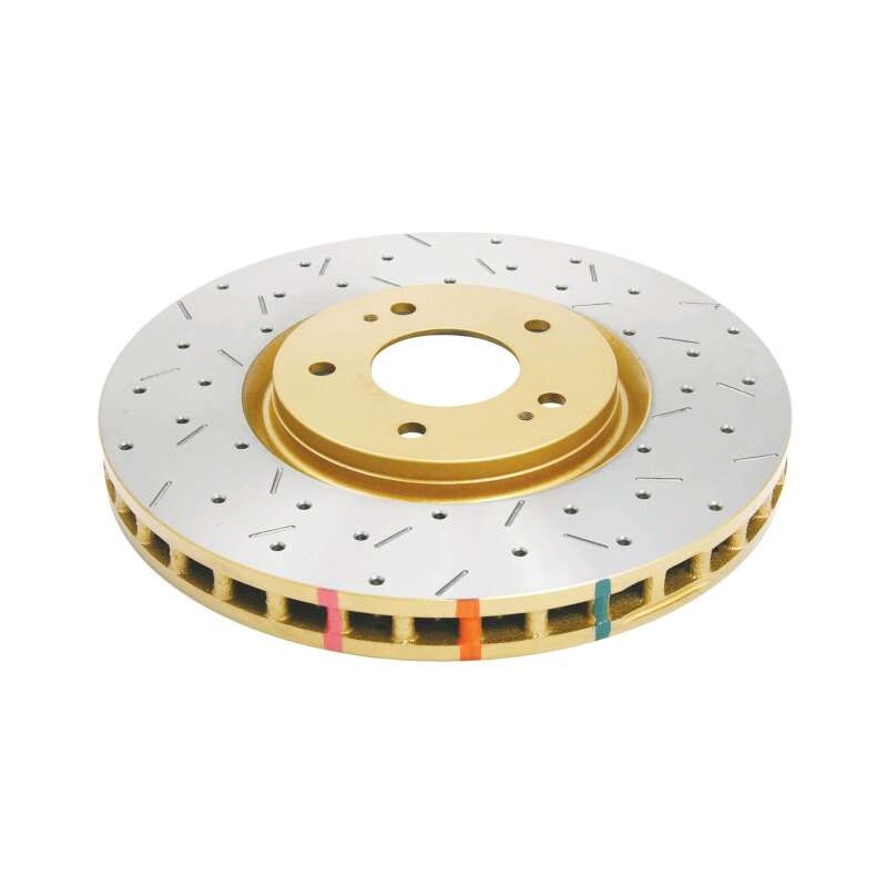 DBA 03-05 Evo 8/9 Front Drilled & Slotted 4000 Series Rotor