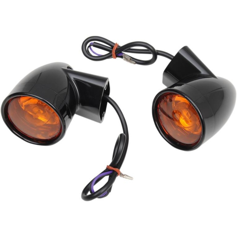 Drag Specialties Bullet Style Rear Turn Signal 12-0224GBR-2