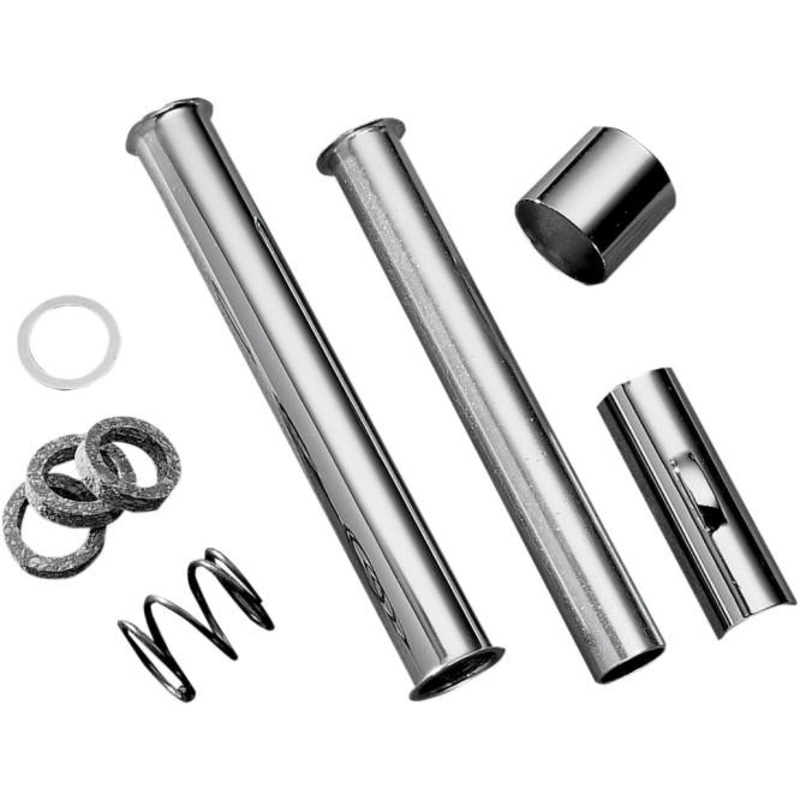 Drag Specialties Chrome Pushrod Tube Assembly 72629-SC3