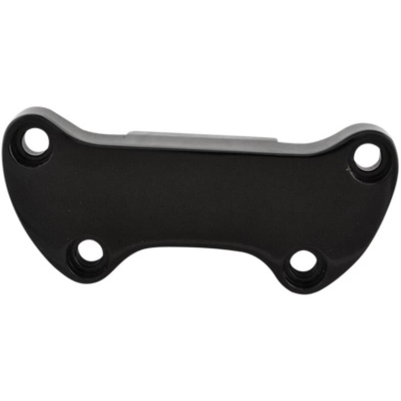 HardDrive Plain Handlebar Clamp with Skirt – Black 03-0106A-NUB