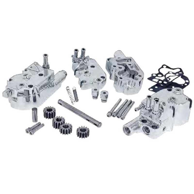 HardDrive Polished BIllet High Volume Oil Pump 301493