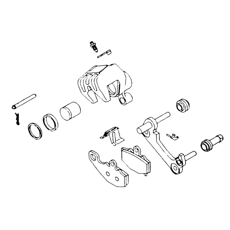 K&L Supply Brake Caliper Rebuild Kit 32-1152