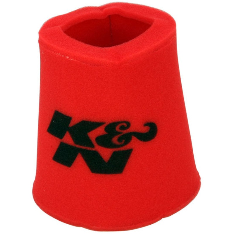K&N Airforce Pre-Cleaner Round Tapered Red Air Filter Foam Wrap 6in Base ID x 5in Top ID x 9in H
