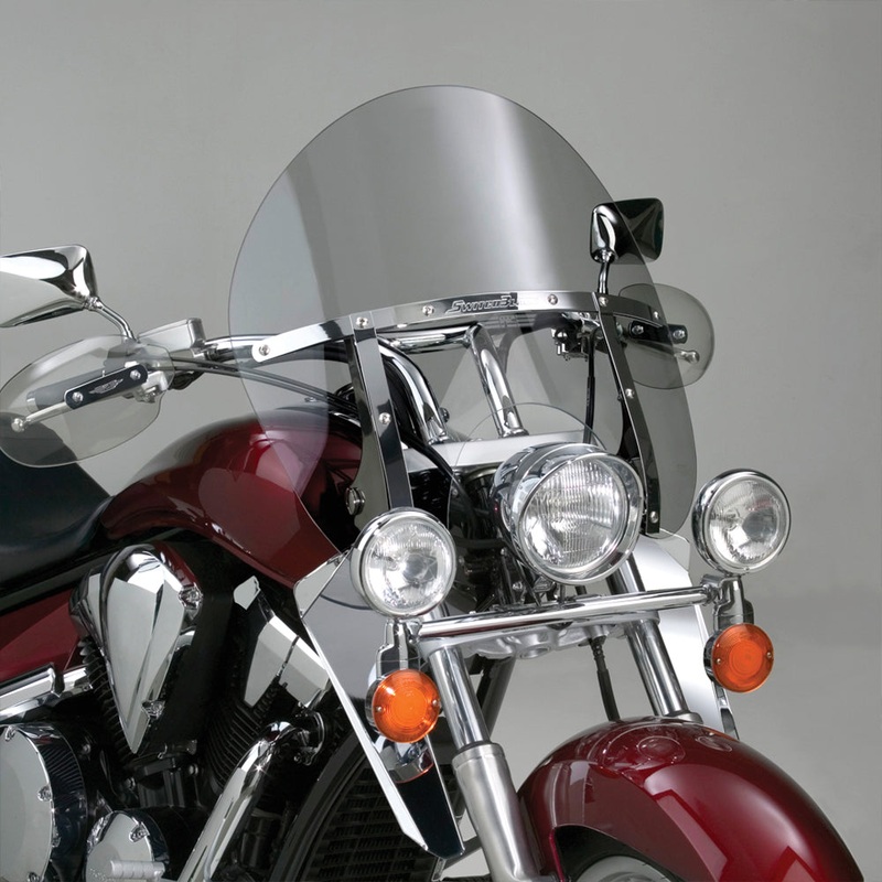 National Cycle 562-2320C Switchblade Windshield Chopped Clear