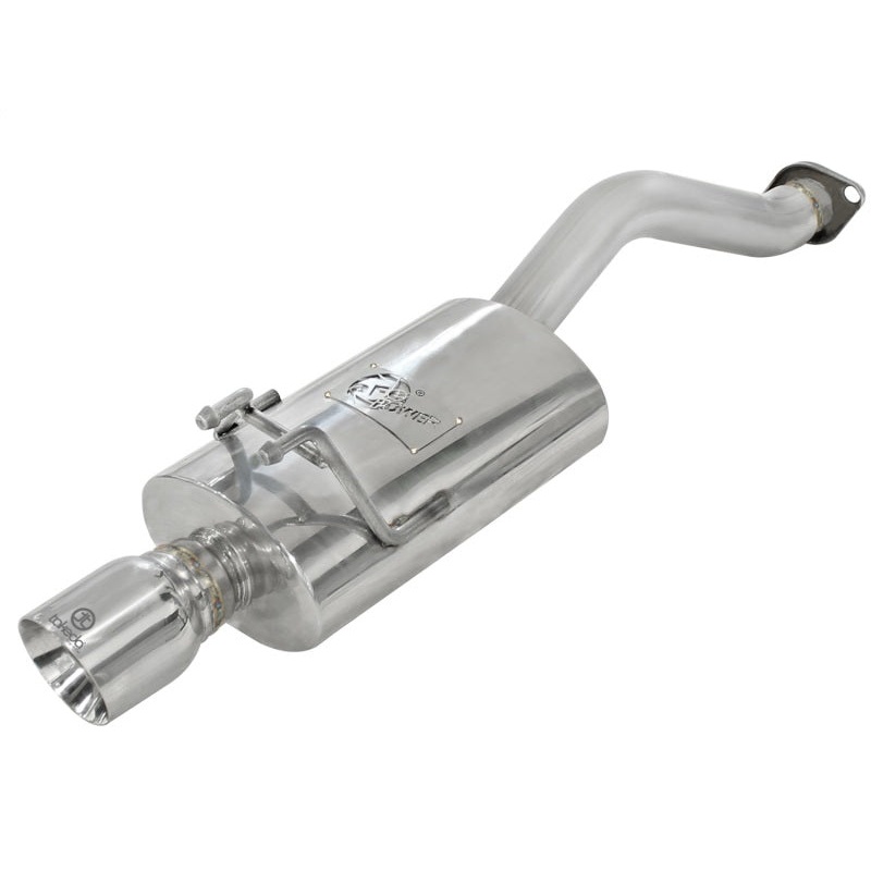 aFe Takeda Exhaust 2.5in Dia 304SS Axle-Back w/Polished Tip 06-11 Honda Civic EX Sedan L4 1.8L