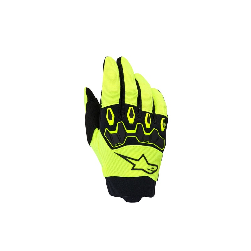 ALPINESTARS YOUTH & KIDS FULL BORE V2 GLOVES – YELLOW FLUO BLACK 3XS