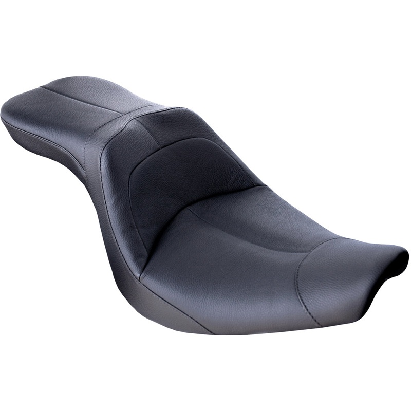 Danny Gray 830-0111 Low Ist 2-Up Leather Seat Fxst `06-`10, Flstf/B `07-17