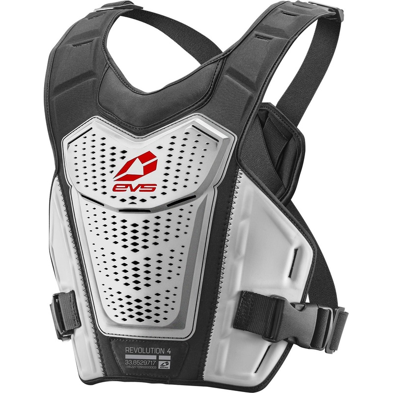 EVS Revo 4 Roost Guard Large-XLarge Black