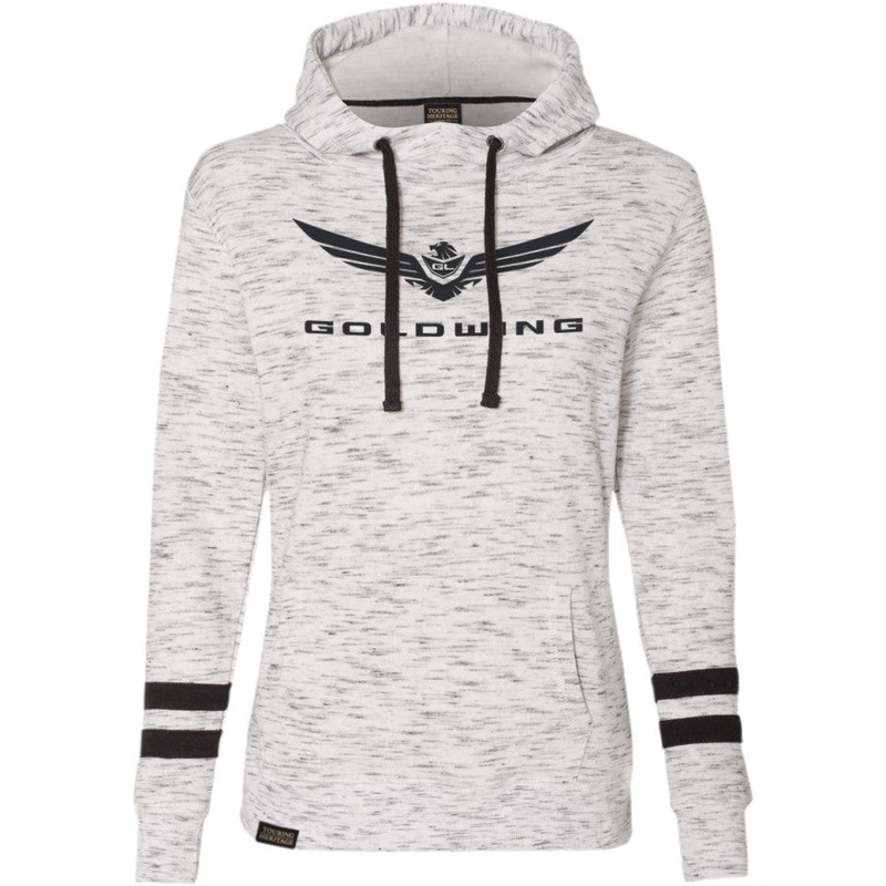 Factory Effex Honda Goldwing Womens Hoodie Small White/Black