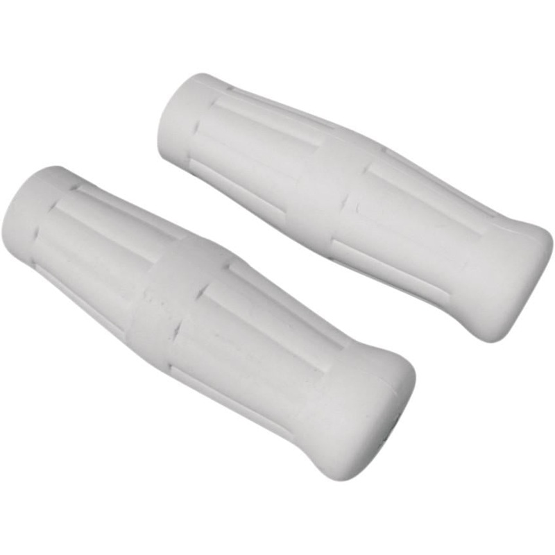 Joker Machine Custom Rubber Radial Grips – White 03-61W
