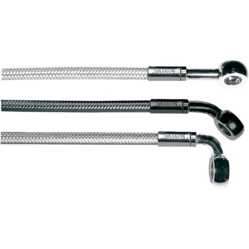 Magnum Black Pearl Designer Series Front Lower Brake Line Kit AS47016