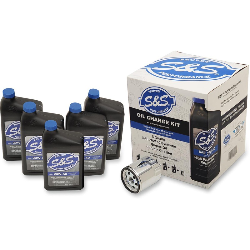 S&S Cycle Oil Change Kit 162233