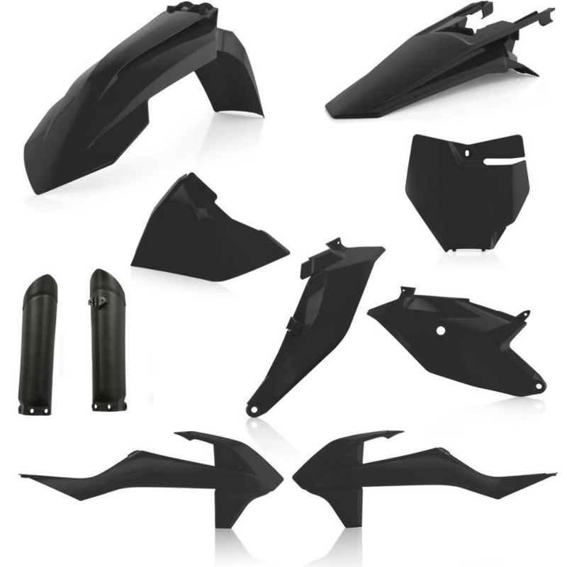 Acerbis Full Plastic Kit – Black 2686020001