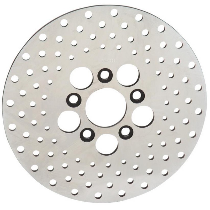 Drag Specialties Stainless Steel Drilled Brake Rotor 06-0173AS