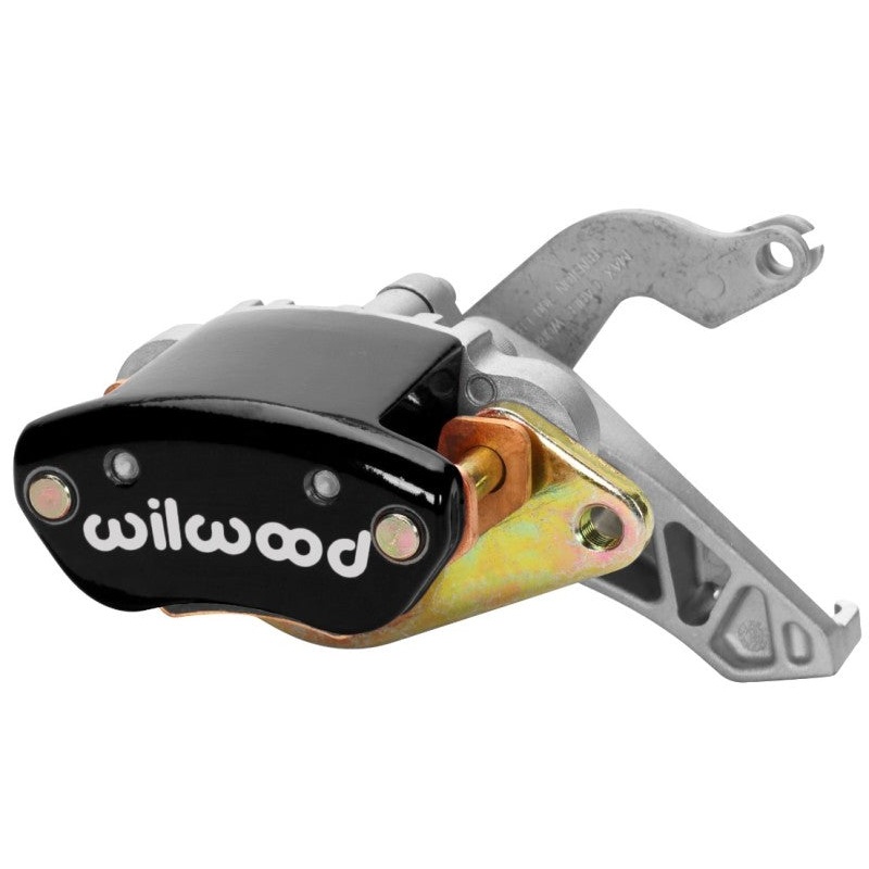 Wilwood Caliper-MC4 Mechanical-R/H – Black w/ Logo 1.19in Piston .81in Disc