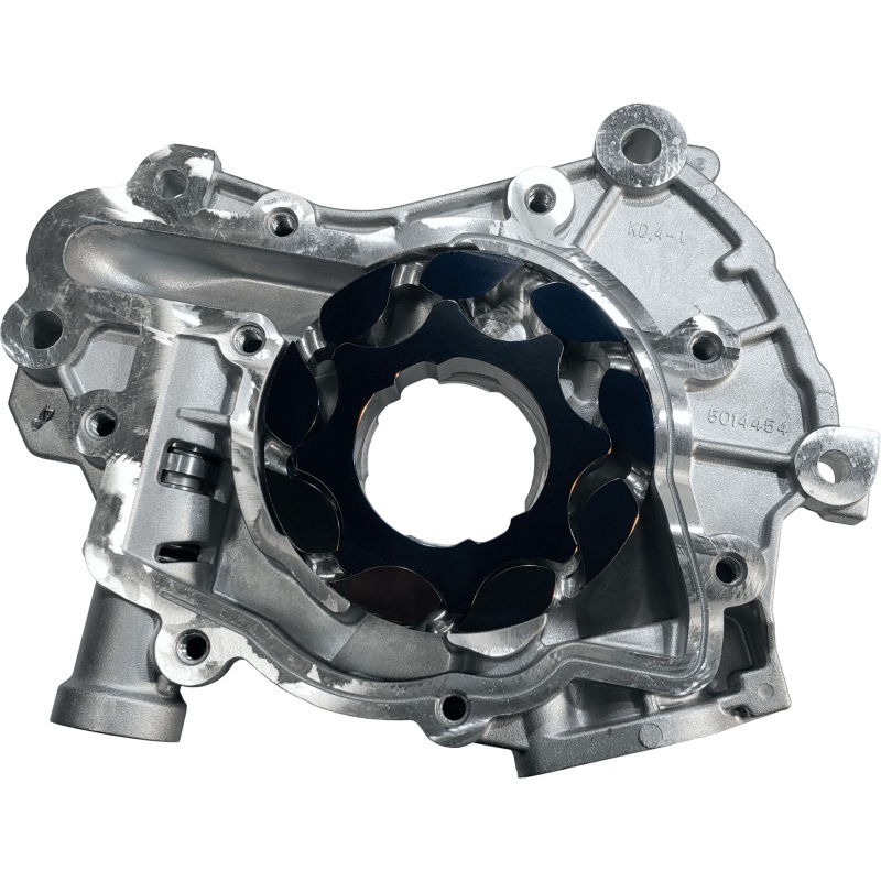 Boundary 2024+ Ford Coyote V8 Billet Gear Vane Ported Treated Oil Pump Assembly w/Billet Back Plate