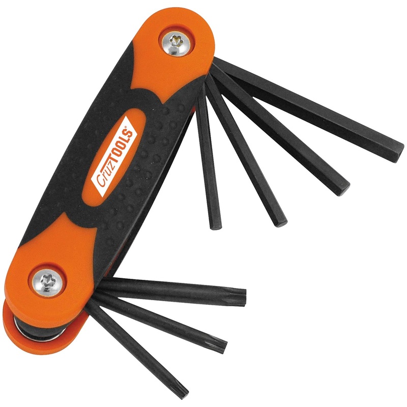 Cruztools Folding Hex/Torx Key Set FHT1
