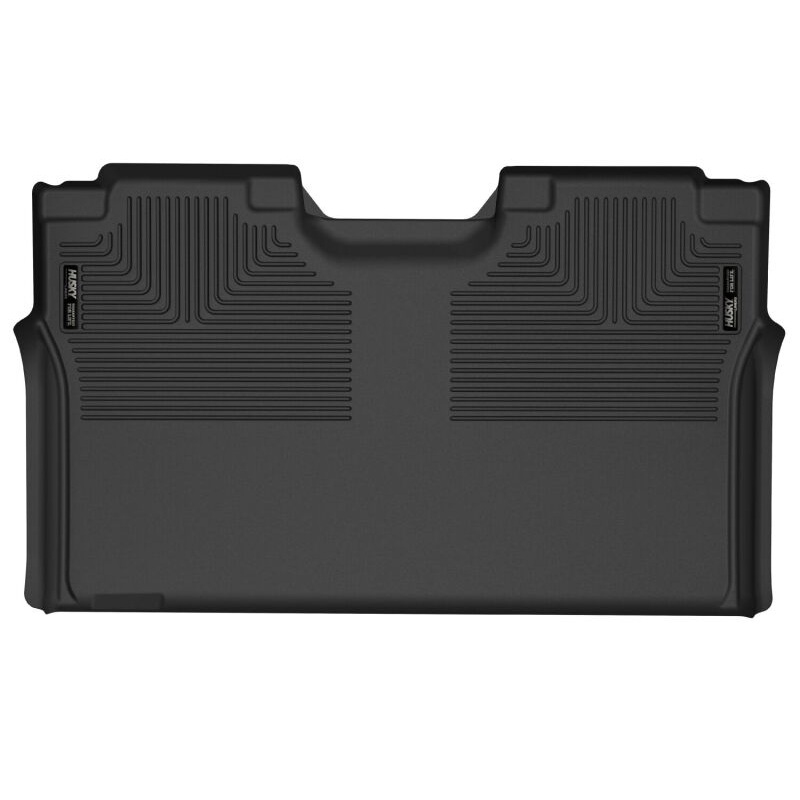 Husky Liners 15-17 Ford F-150 SuperCrew X-Act Contour Black 2nd Seat Floor Liners (Full Coverage)