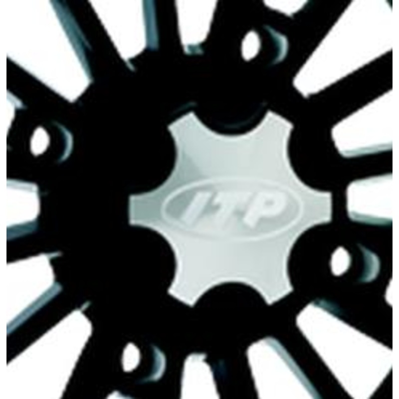 ITP SD Beadlock Center Cap – Black/Machined C137SD