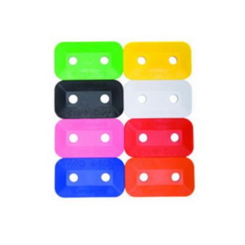 Stud Boy Super-Lite Plus Double Backer Plates – Black 2463-P2-BLK