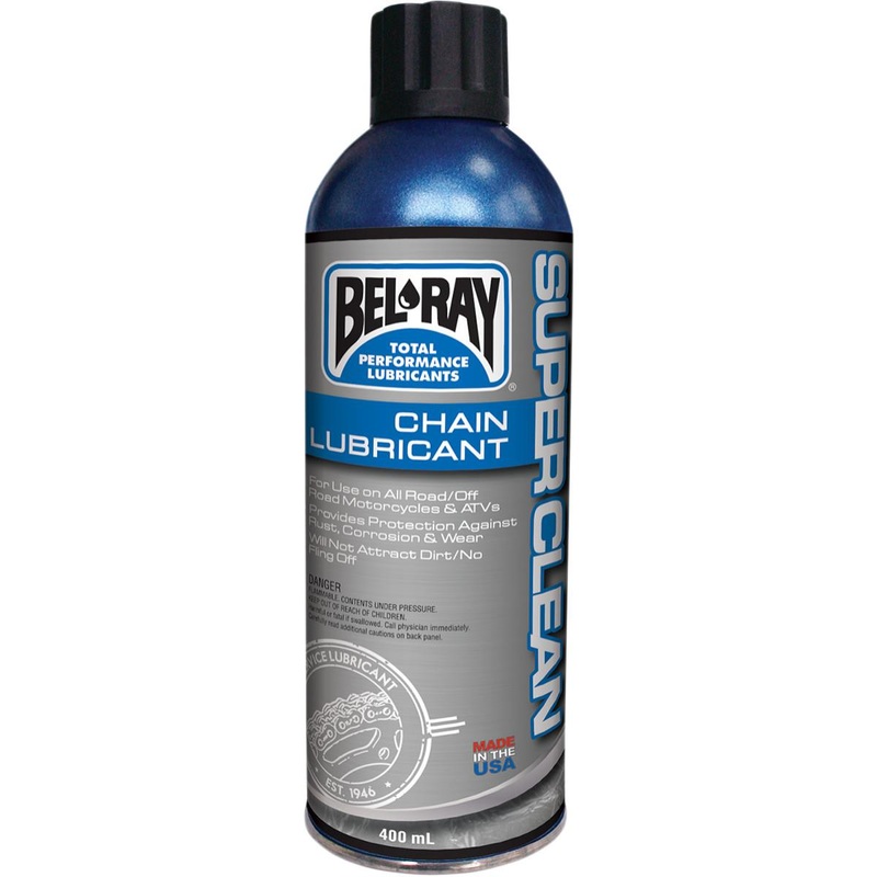 Bel-Ray Super Clean Chain Lube – 400ml. Aerosol 99470-A400W