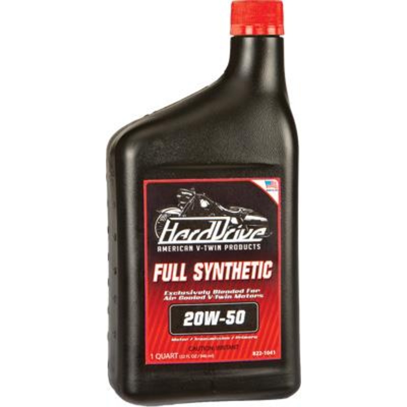 HardDrive Full Synthetic Engine Oil – 20W50 – 1qt 198502