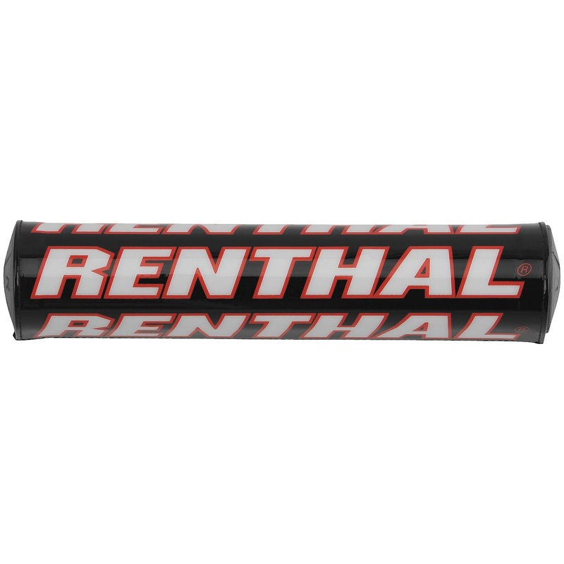 Renthal SX Crossbar Pad – 10in. – Black/Red P261