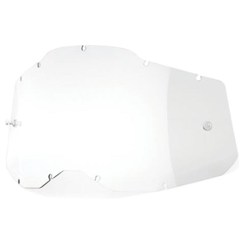100% YOUTH ACCURI 2/RACECRAFT 2/STRATA 2 REPLACEMENT LENS – CLEAR/SMOKE Clear