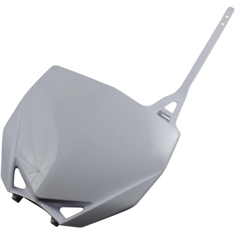 Acerbis Front Number Plate – Gray 2630680011