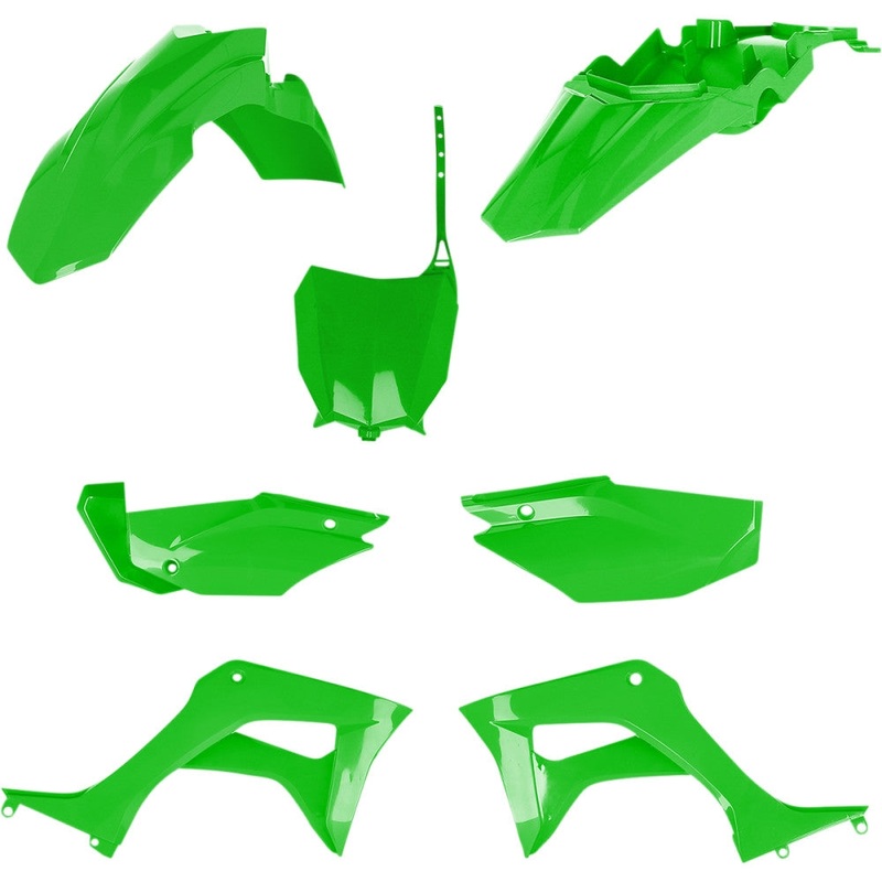 Acerbis Full Plastic Kit – Green 2861930006