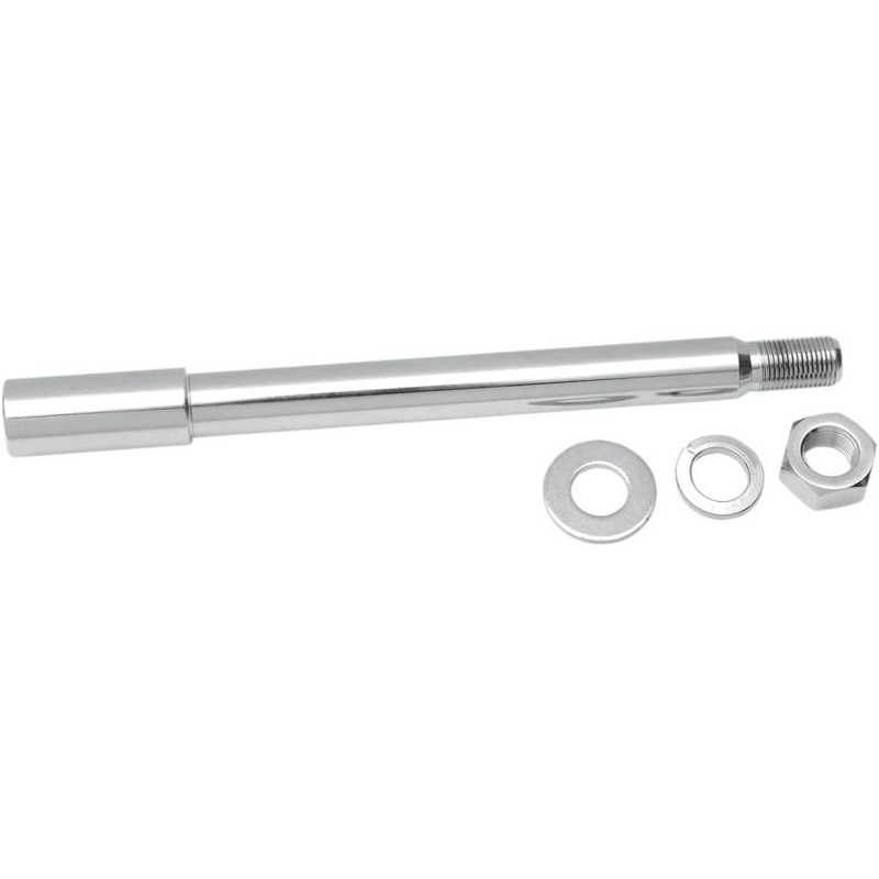 Drag Specialties Chrome Axle Kit – Front 16-0265-BC