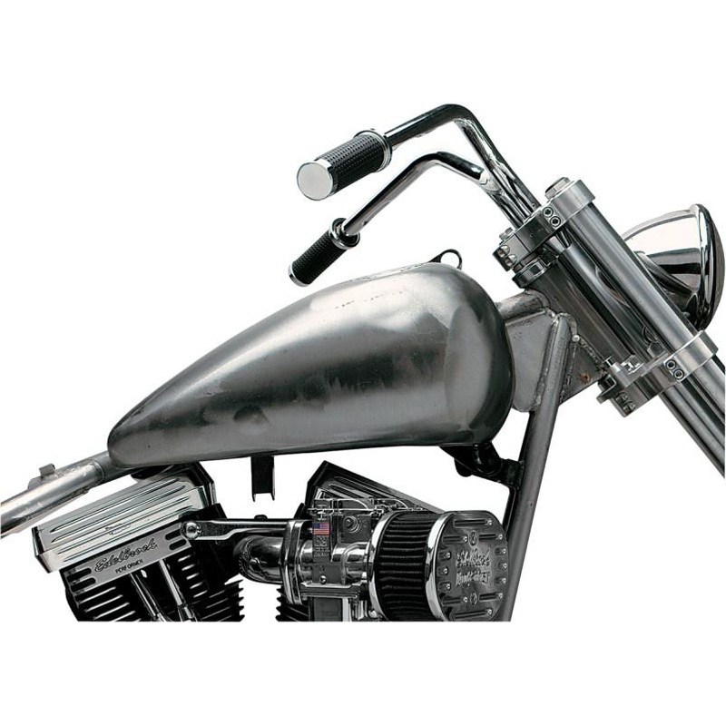 Drag Specialties Fat Bob Style Flat-Side Gas Tank – 5-Gal. 011242-BX36
