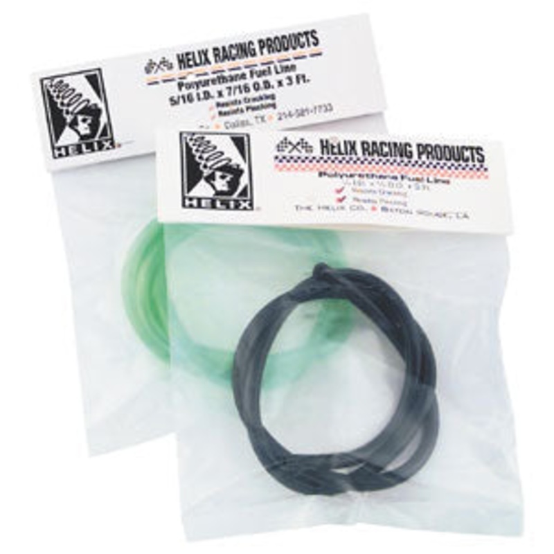 Helix Racing Products Colored Fuel Line – 1/4in. x 3/8in. – 25ft. – Clear 140-3813
