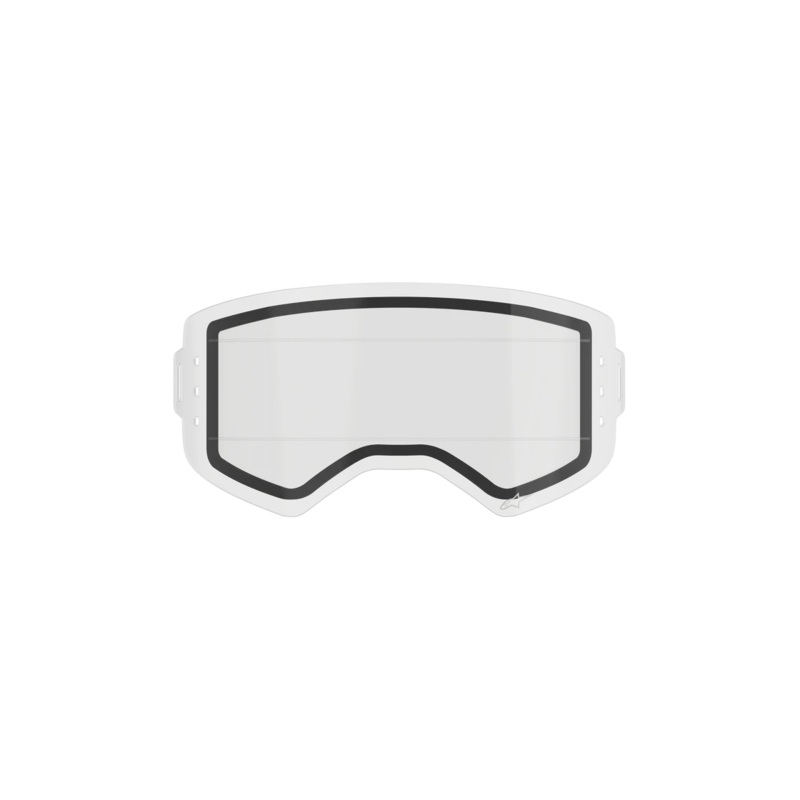 ALPINESTARS SUPERTECH DOUBLE PANE ROLL OFF LENS – CLEAR Clear