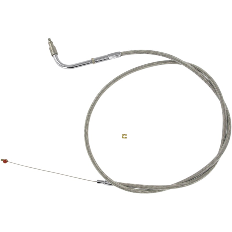 Barnett Stainless Clear-Coated Throttle Cable (+6in.) 102-30-30015-06