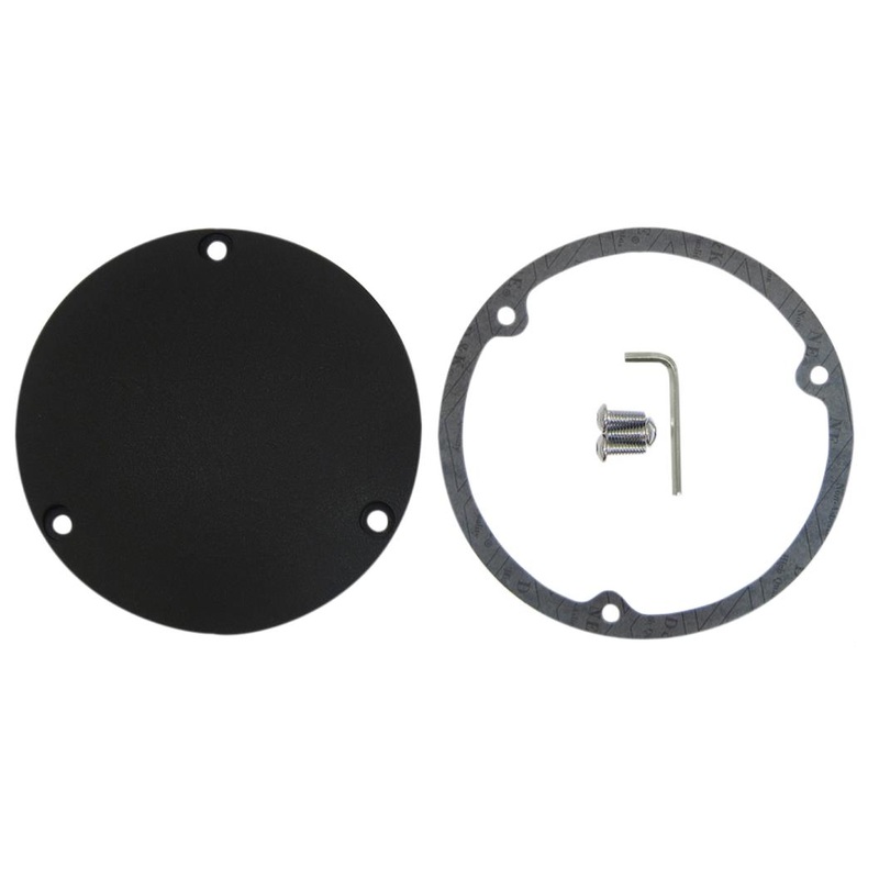 Drag Specialties Derby Cover – Wrinkle Black 33-0017KWB