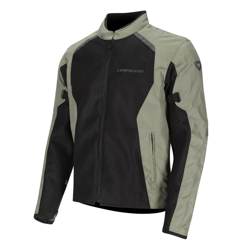 DRIRIDER AEROMESH JACKET – BLACK OLIVE XS