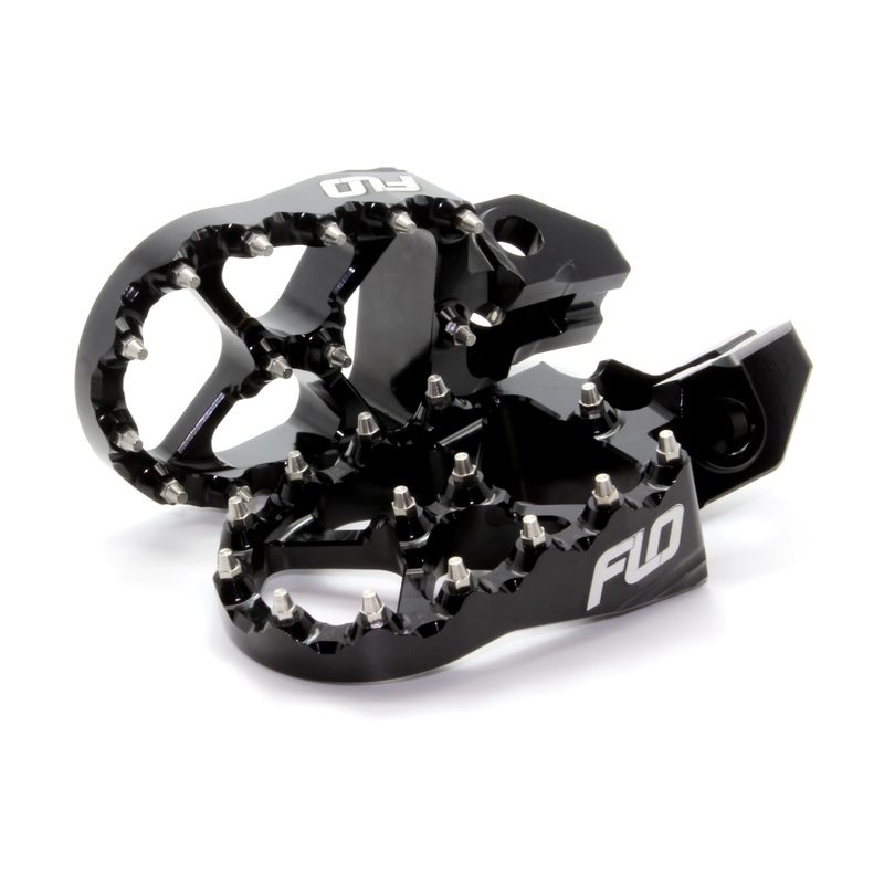 Flo Motorsports Pro Series Foot Peg – Black FPEG-798BLK