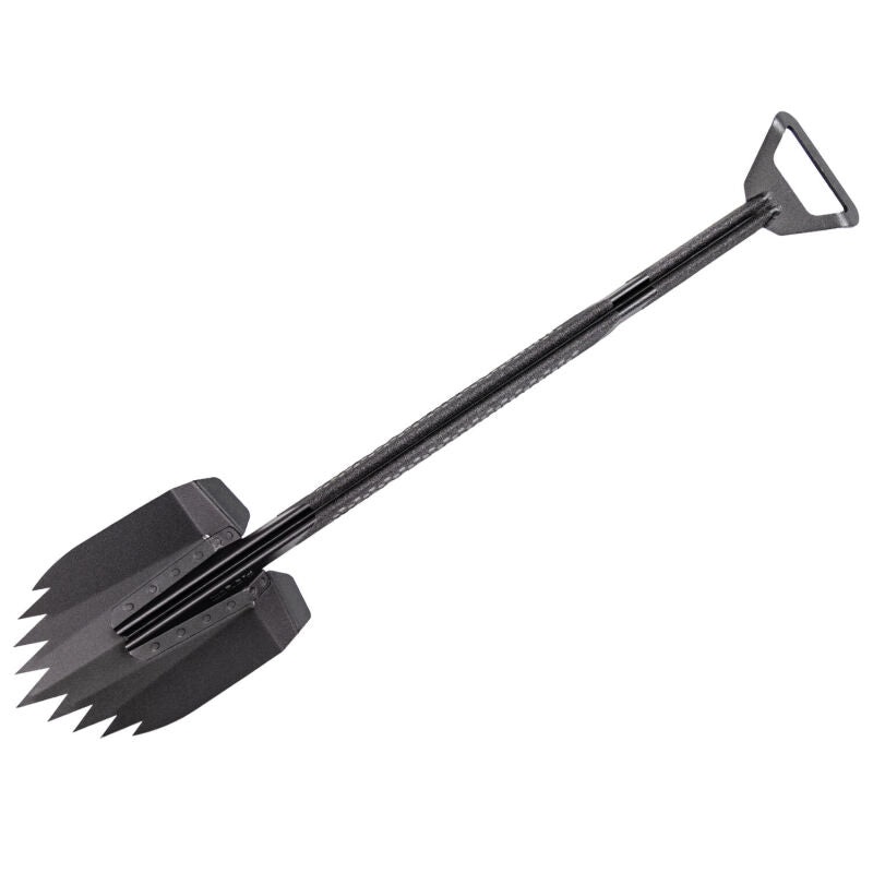 Go Rhino Xventure Gear Sharktooth Stackable Shovel – Textured Black