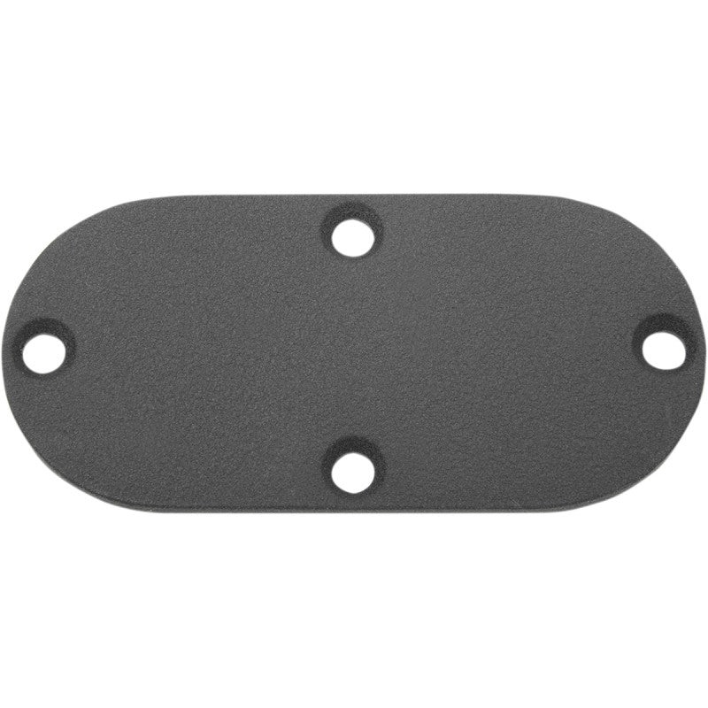 HardDrive Inspection Covers for Softail/Dyna – Satin Black 10-109SB