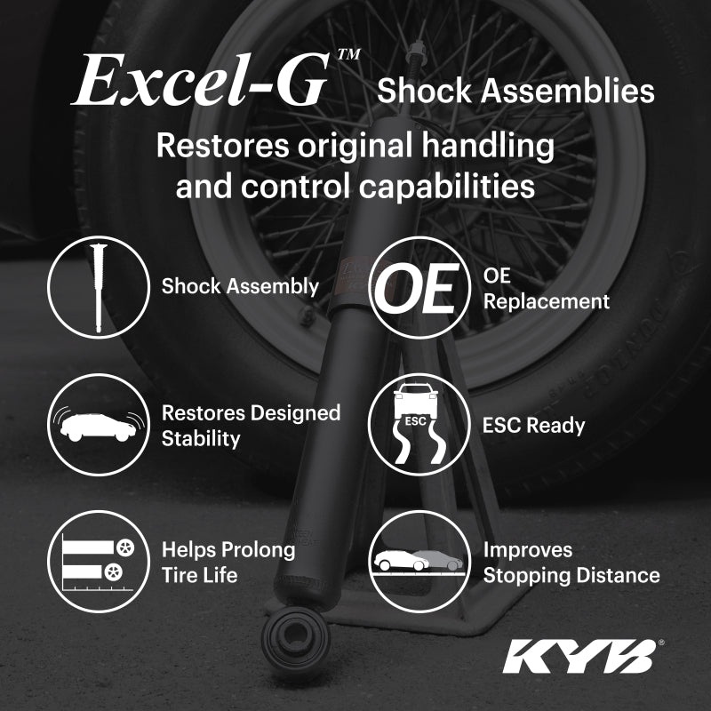 KYB 13-19 Cadillac ATS (Exc. Elect. Susp.) Excel-G Shock Assembly – Rear Right